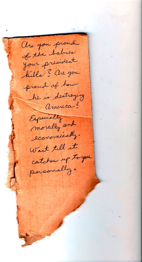 hate note feb 28, 11